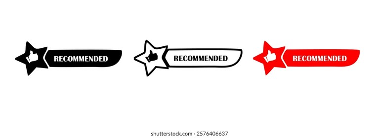 Customer product rating with five stars vector icons set. Customer product rating vector symbol