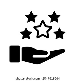 Symbol für Kundenbewertung (Vektorgrafik)