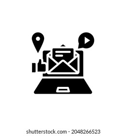 Icono de calificación de cliente en vector. Logotipo