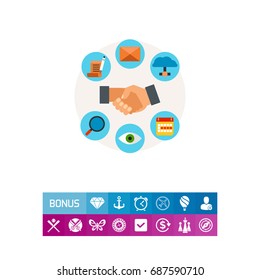 Customer relationship icon