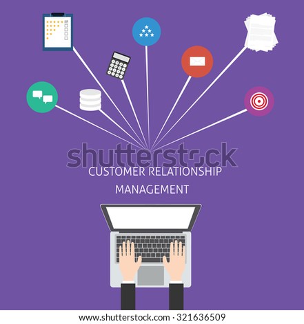 Customer relationship management crm in a service business and support for the customer and increase sale