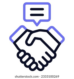 El icono de Gestión de Relaciones con el Cliente puede utilizarse para uiux, web, infografía, etc