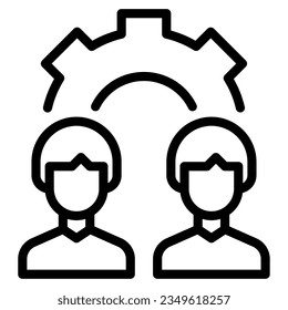 Icono de Gestión de Relaciones con el Cliente se puede usar para aplicaciones, web, etc
