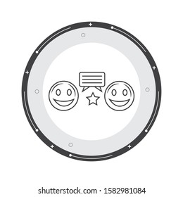 Customer Relationship Management line icon