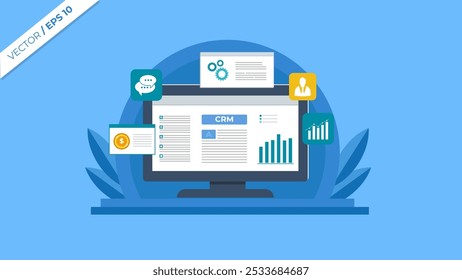 Customer relationship management. Utilizing market analysis, strategy execution, and performance tracking.