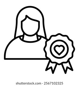 Customer Retention Icon Element For Design