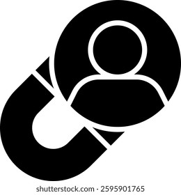 Customer Retention Icon for Loyalty Programs and Brand Engagement