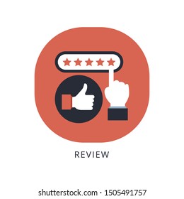 Customer review concept. Usability Evaluation