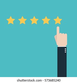 Customer review concept. Usability Evaluation