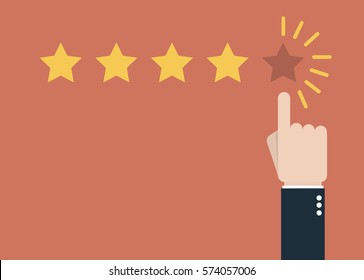 Customer review concept. Usability Evaluation
