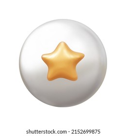Customer review concepts. Five Star Feedback. Vector 3d