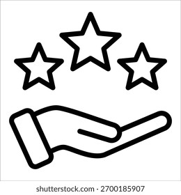 Symbol-Element für Kundenbewertung für Design