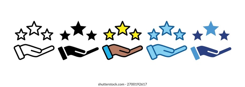 Elemento De Icono De Revisión De Cliente Para Diseño