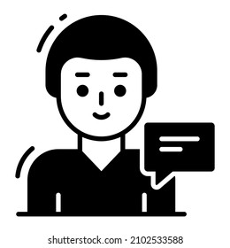 icono de revisión de clientes, Encuesta y comentarios, ilustración vectorial moderna 