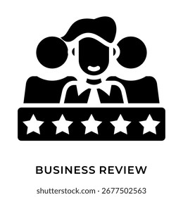 Cliente Review Icon – Comentarios del usuario y evaluación de calificación de estrellas