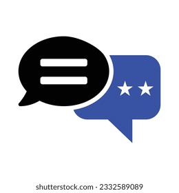 Customer Review Icon, Vector Graphics