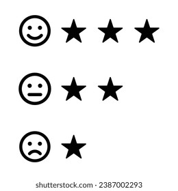 Customer Review Icon, Vector Graphics