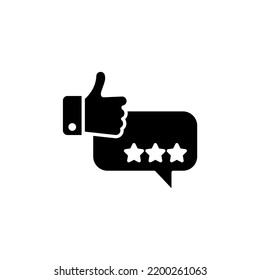 Icono de línea de revisión del cliente. Ilustración de elemento simple. Diseño de símbolos de esquema de concepto de revisión del cliente.