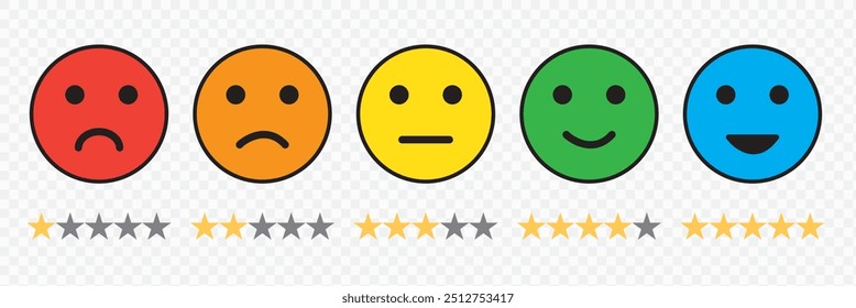 Customer review, rating, and feedback icon set. Containing testimonial, survey, opinion, satisfaction, service, life events, quality, evaluation, test, result, communication. Vector illustration