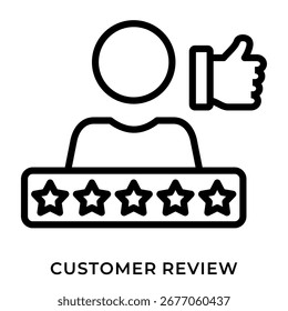 Customer Review Speech Bubble Line Color Icon