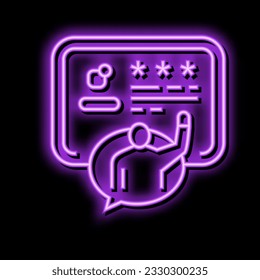 customer review testimonial neon light sign vector. customer review testimonial sign. isolated symbol illustration