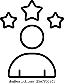 Customer Review vector icon. Can be used for printing, mobile and web applications.