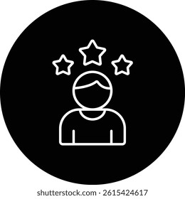 Customer Review vector icon. Can be used for printing, mobile and web applications.