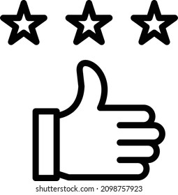 Customer Review Vector Icon Desing Illustration