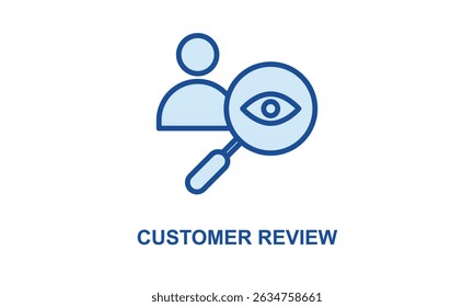 Cliente Icono del Vector aislado en el fondo blanco