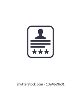 Customer review,feedback icon on white