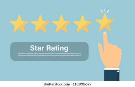 Customer Reviews Rating Classification Concept Stock Vector (Royalty ...