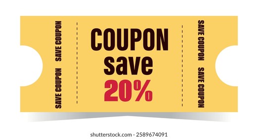 Customer sale coupon discount, save money deal, exclusive bonus for customers 