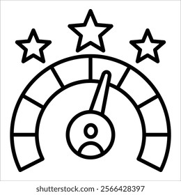 Customer Satisfaction Icon Element For Design