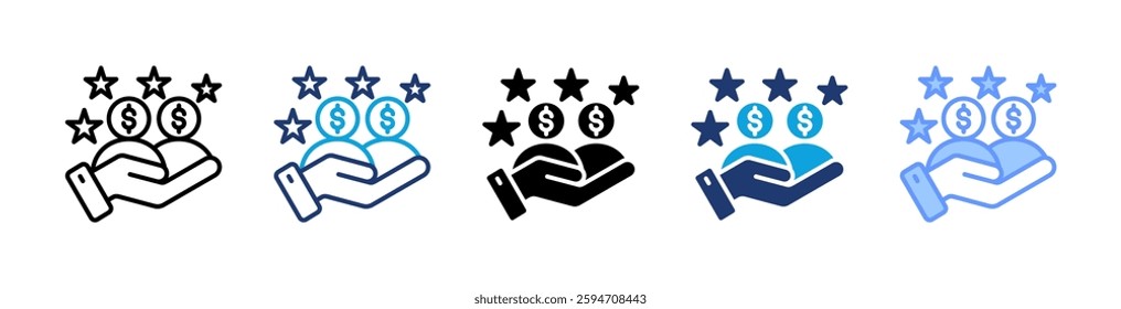 Customer Satisfaction Icon Element For Design