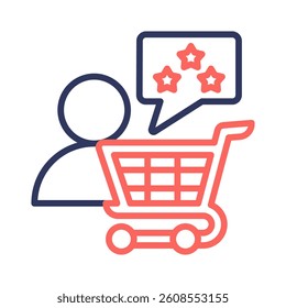 Customer Satisfaction Icon Element for Design