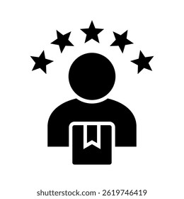 Elemento de icono de satisfacción del Cliente para el diseño