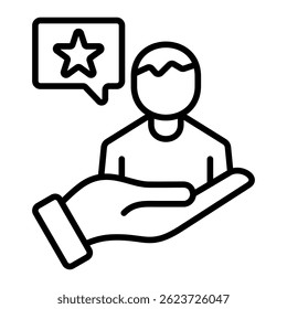 Customer Satisfaction Icon Element For Design