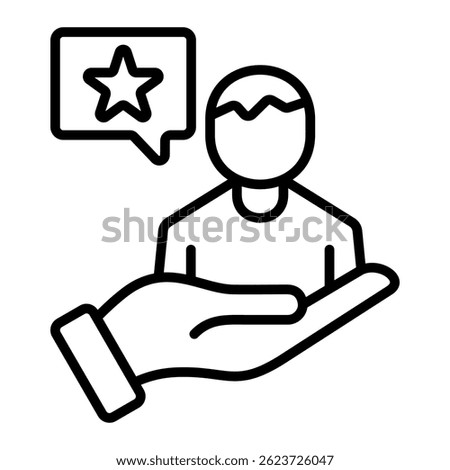 Customer Satisfaction Icon Element For Design