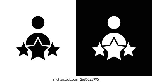 Icono de satisfacción Cliente. colección de estilo plano y de línea.