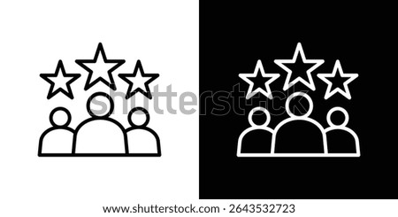 Customer satisfaction icon. Graphic Design vector icon. Ui Ux Icons