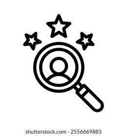 customer satisfaction icon line vector illustration on white background.