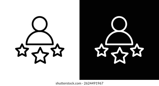 Customer satisfaction icon. Logotype vector set