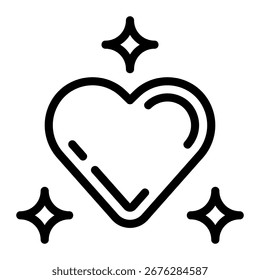 Estilo de contorno de icono de satisfacción del Cliente