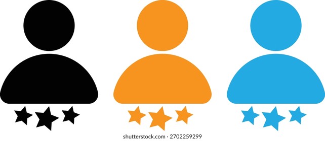 Conjunto de iconos de satisfacción del Cliente. Símbolos de calificación de satisfacción. Diseños gráficos de experiencia positiva. Señales de garantía de calidad del servicio
