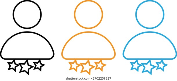 Conjunto de iconos de satisfacción del Cliente. Símbolos de calificación de satisfacción. Diseños gráficos de experiencia positiva. Señales de garantía de calidad del servicio
