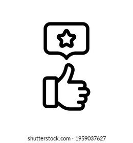 Customer satisfaction, rate of service, client experience, business icon. Black icon on white background
