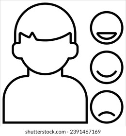  Customer Satisfaction, Simple Testimonial Related Vector Line Icon.