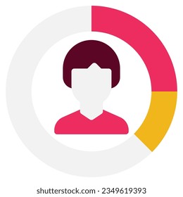 Customer Segmentation icon can be used for app, web, etc