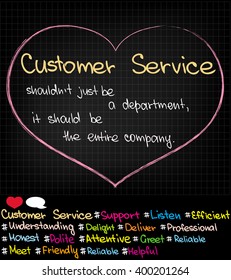 Customer Service Approach Stock Vector (Royalty Free) 400201294