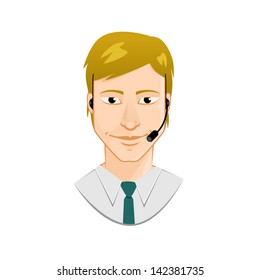 Customer service avatar
